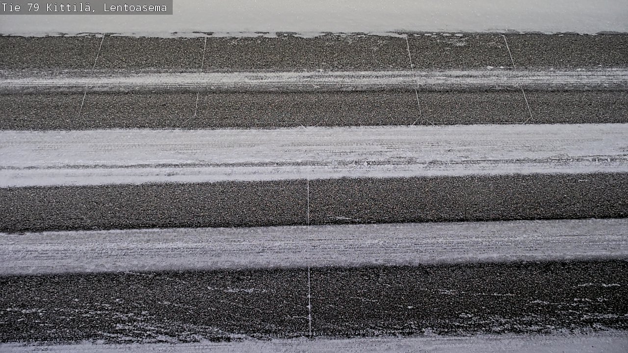 Weather Camera Image Road 79 Kittilä, Lentoasema, Kittilä, Lappi