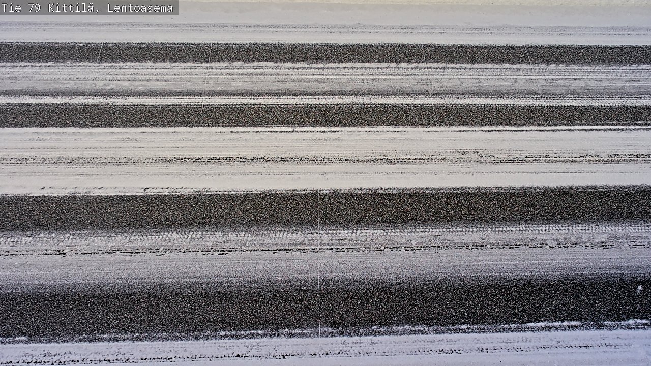 Weather Camera Image Road 79 Kittilä, Lentoasema, Kittilä, Lappi