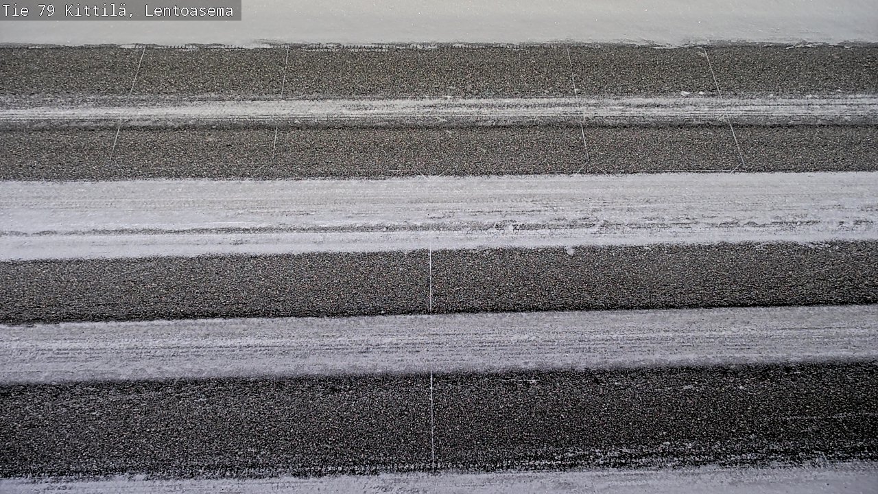 Weather Camera Image Road 79 Kittilä, Lentoasema, Kittilä, Lappi
