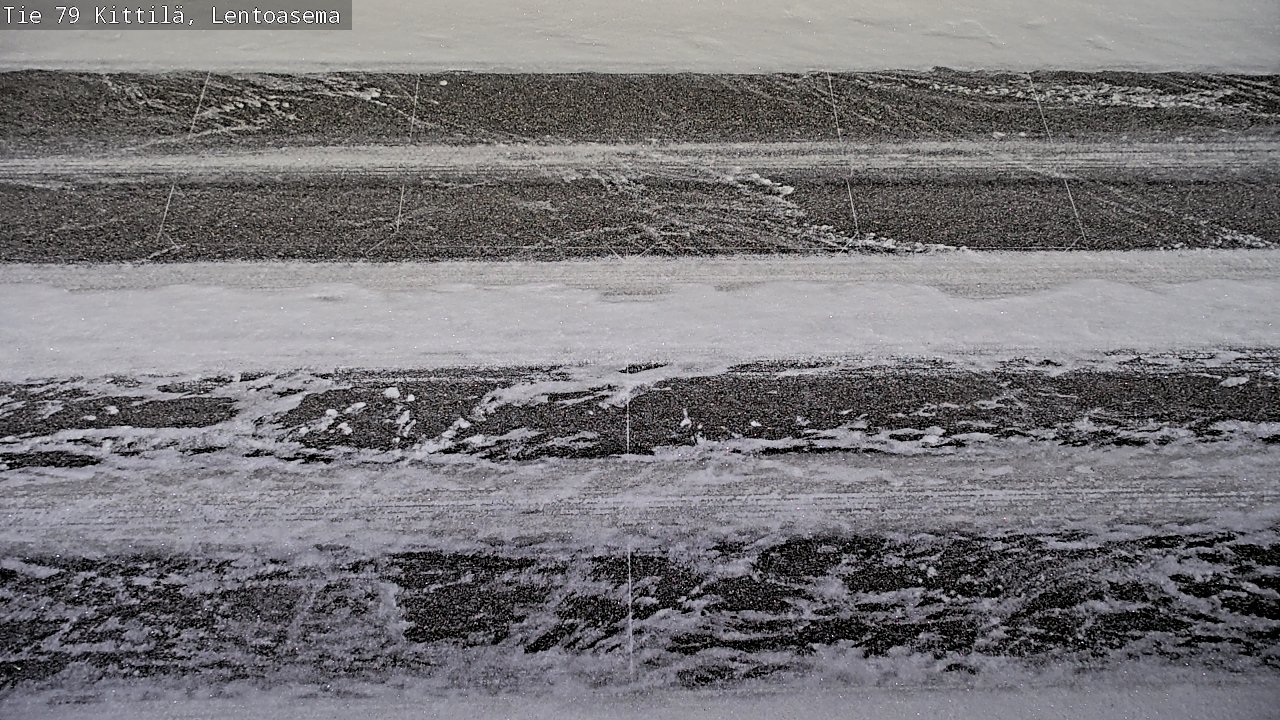 Weather Camera Image Road 79 Kittilä, Lentoasema, Kittilä, Lappi