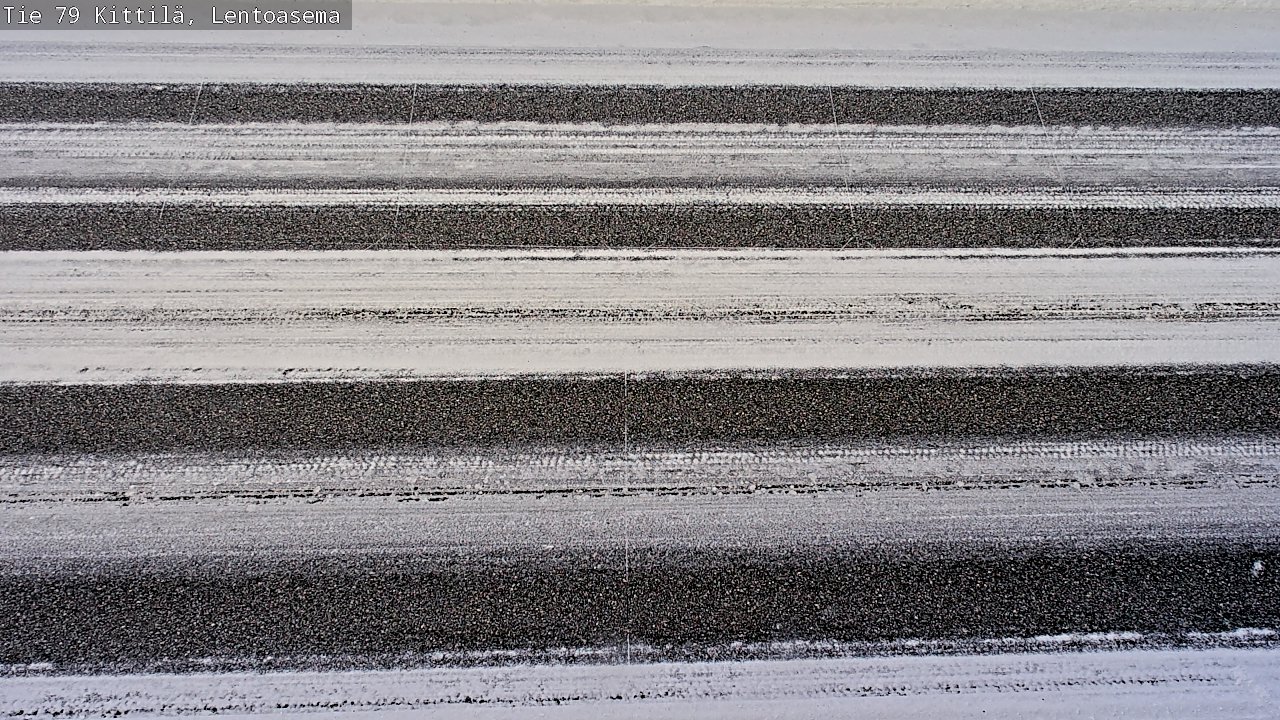 Weather Camera Image Road 79 Kittilä, Lentoasema, Kittilä, Lappi