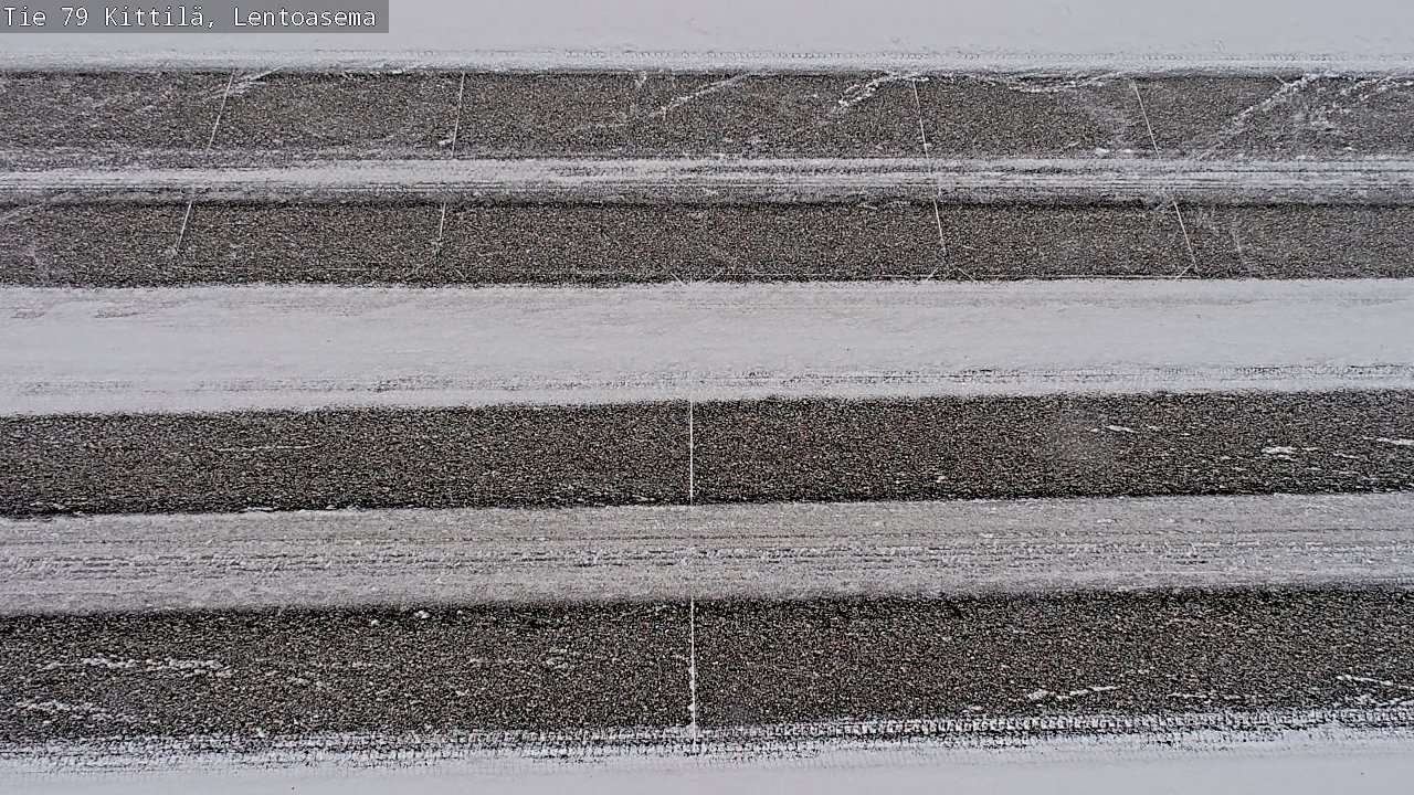 Weather Camera Image Road 79 Kittilä, Lentoasema, Kittilä, Lappi