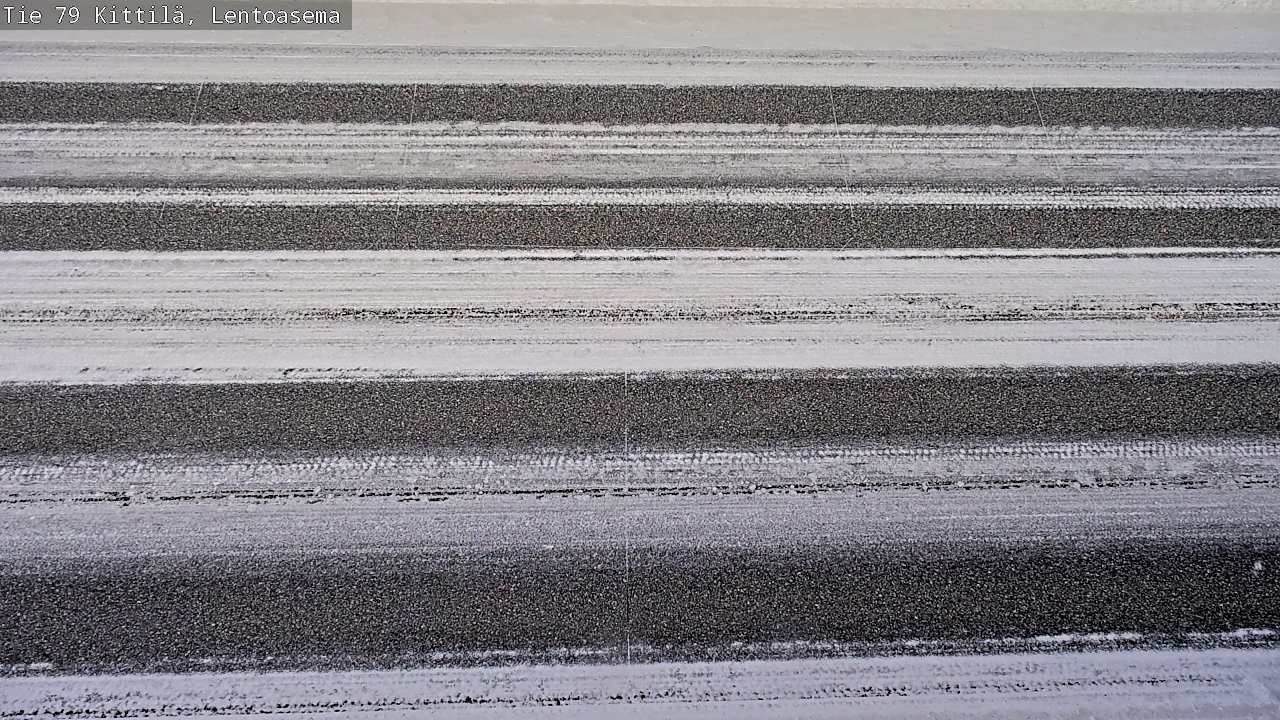 Weather Camera Image Road 79 Kittilä, Lentoasema, Kittilä, Lappi
