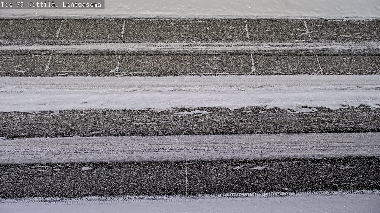 Weather Camera Image Road 79 Kittilä, Lentoasema, Kittilä, Lappi