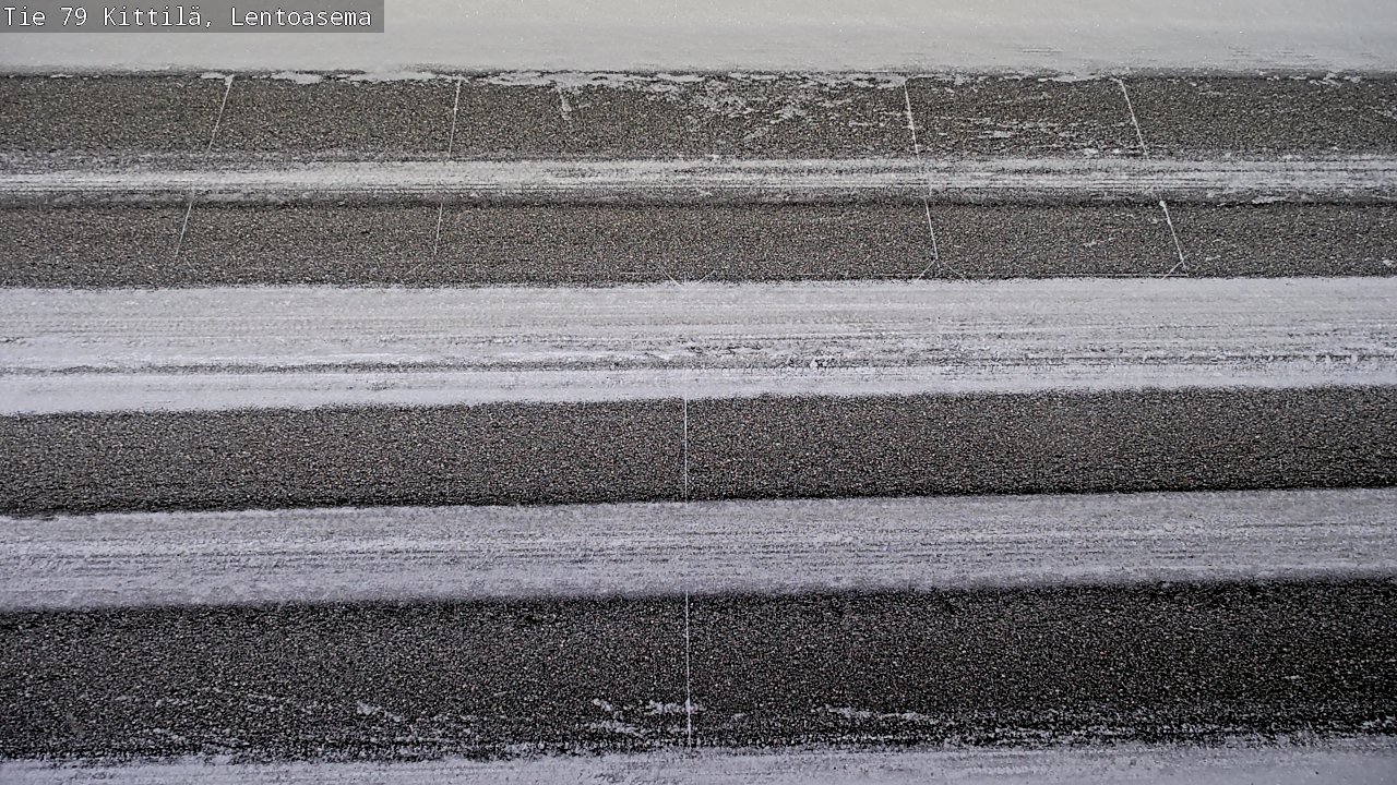 Weather Camera Image Road 79 Kittilä, Lentoasema, Kittilä, Lappi