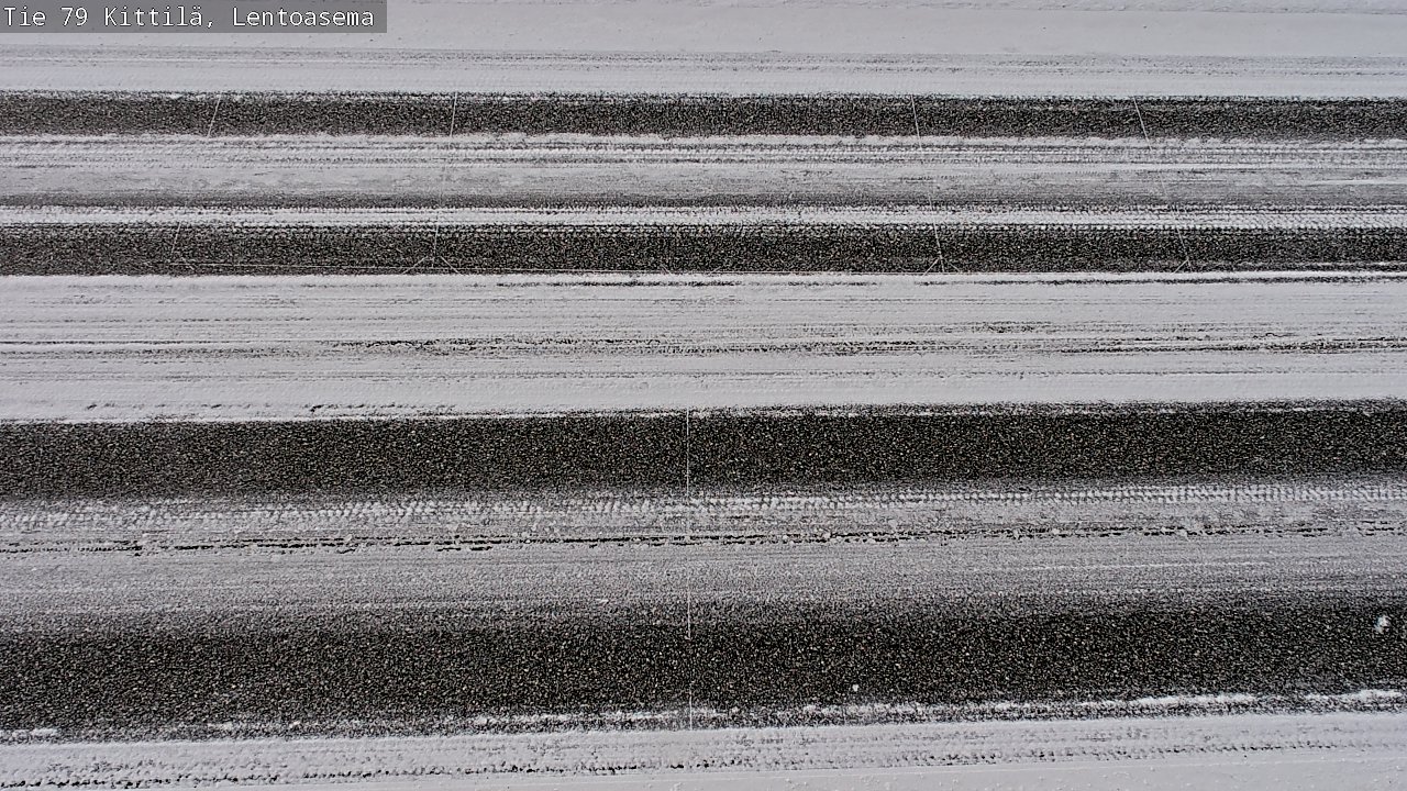 Weather Camera Image Road 79 Kittilä, Lentoasema, Kittilä, Lappi