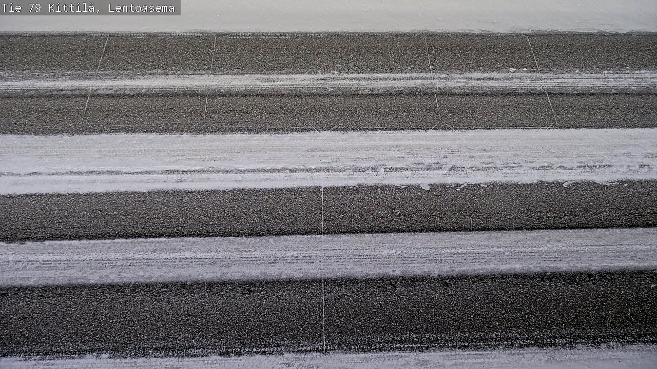 Weather Camera Image Road 79 Kittilä, Lentoasema, Kittilä, Lappi