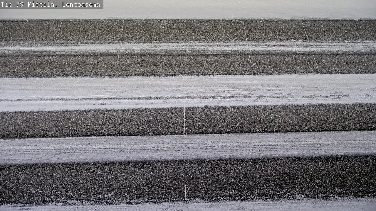 Weather Camera Image Road 79 Kittilä, Lentoasema, Kittilä, Lappi
