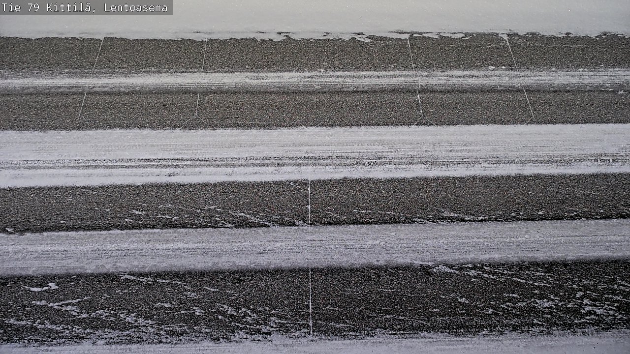 Weather Camera Image Road 79 Kittilä, Lentoasema, Kittilä, Lappi