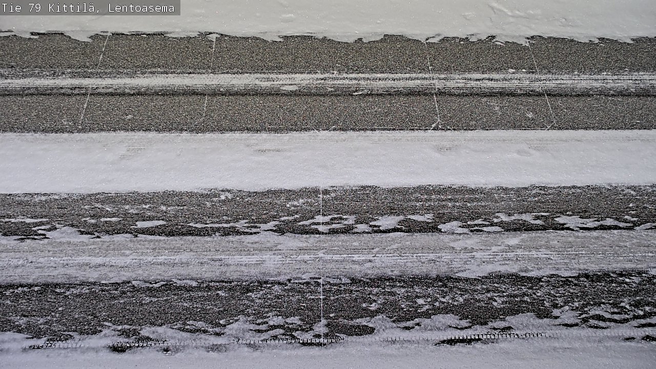 Weather Camera Image Road 79 Kittilä, Lentoasema, Kittilä, Lappi