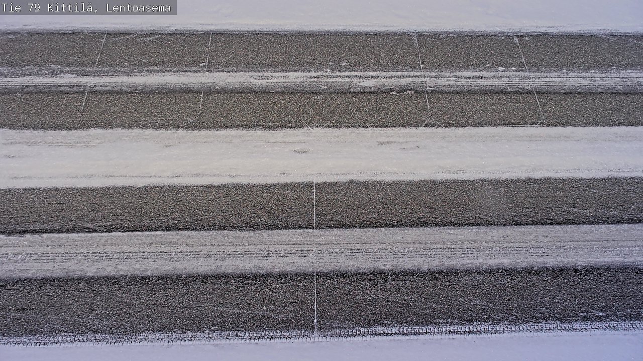 Weather Camera Image Road 79 Kittilä, Lentoasema, Kittilä, Lappi