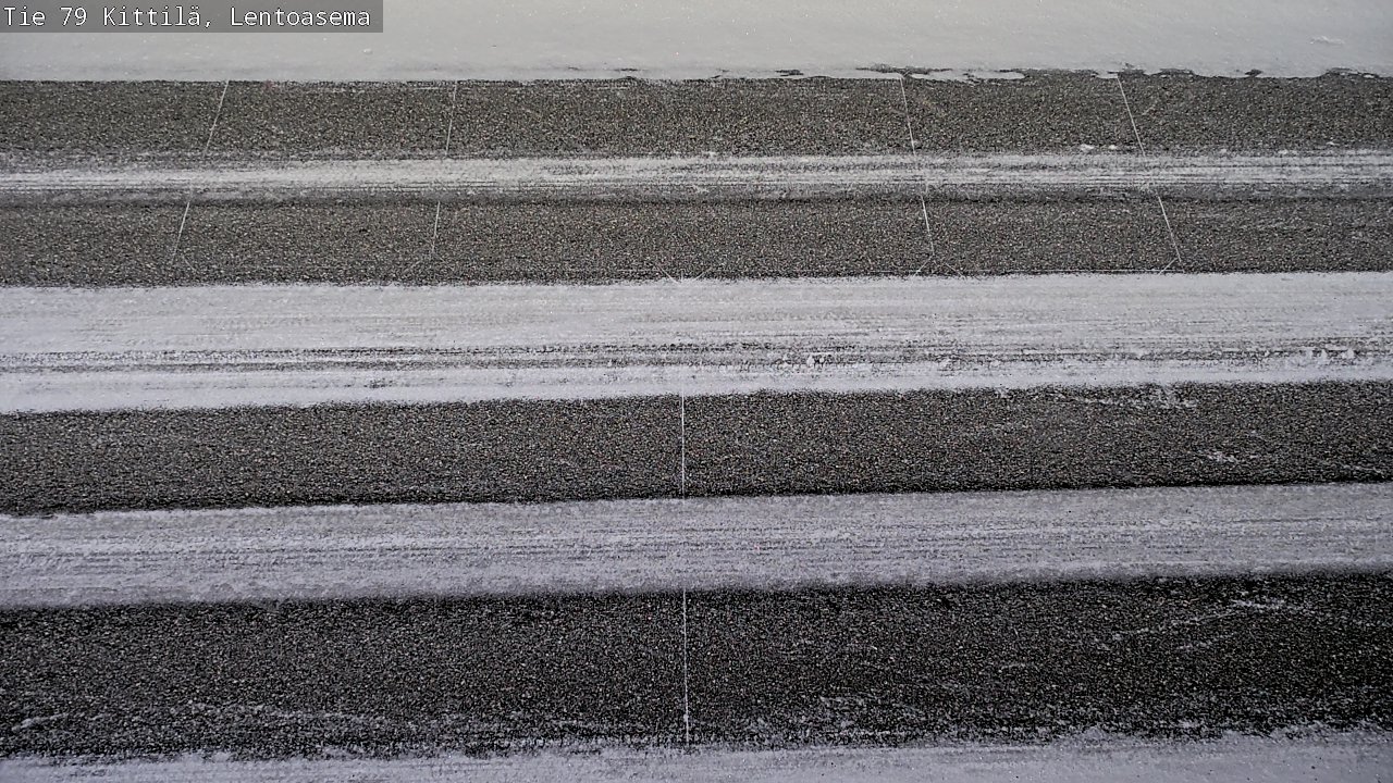 Weather Camera Image Road 79 Kittilä, Lentoasema, Kittilä, Lappi