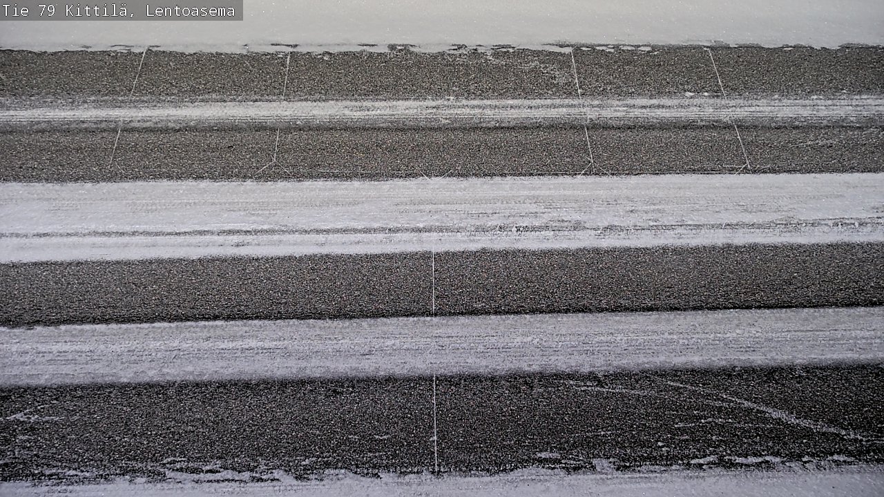 Weather Camera Image Road 79 Kittilä, Lentoasema, Kittilä, Lappi