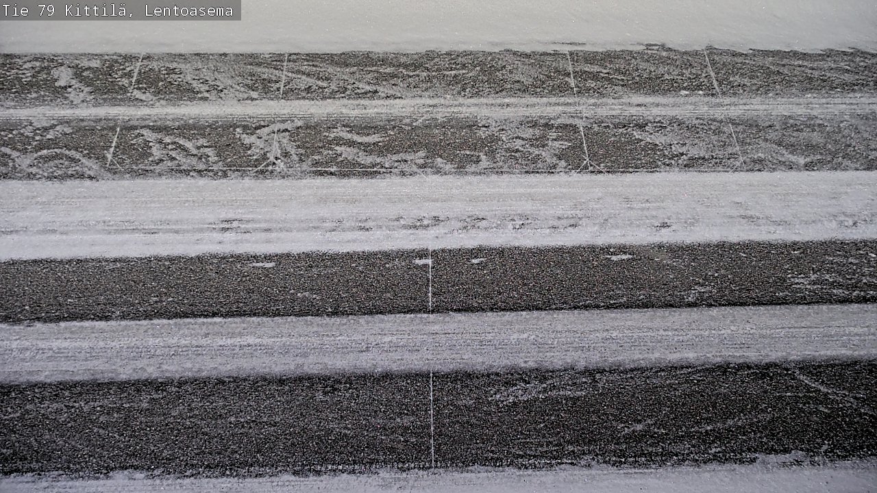 Weather Camera Image Road 79 Kittilä, Lentoasema, Kittilä, Lappi