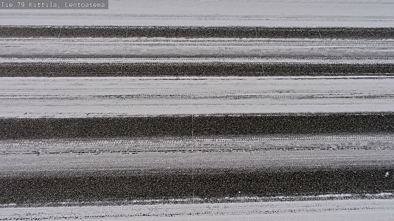 Weather Camera Image Road 79 Kittilä, Lentoasema, Kittilä, Lappi
