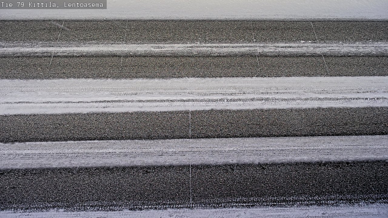 Weather Camera Image Road 79 Kittilä, Lentoasema, Kittilä, Lappi