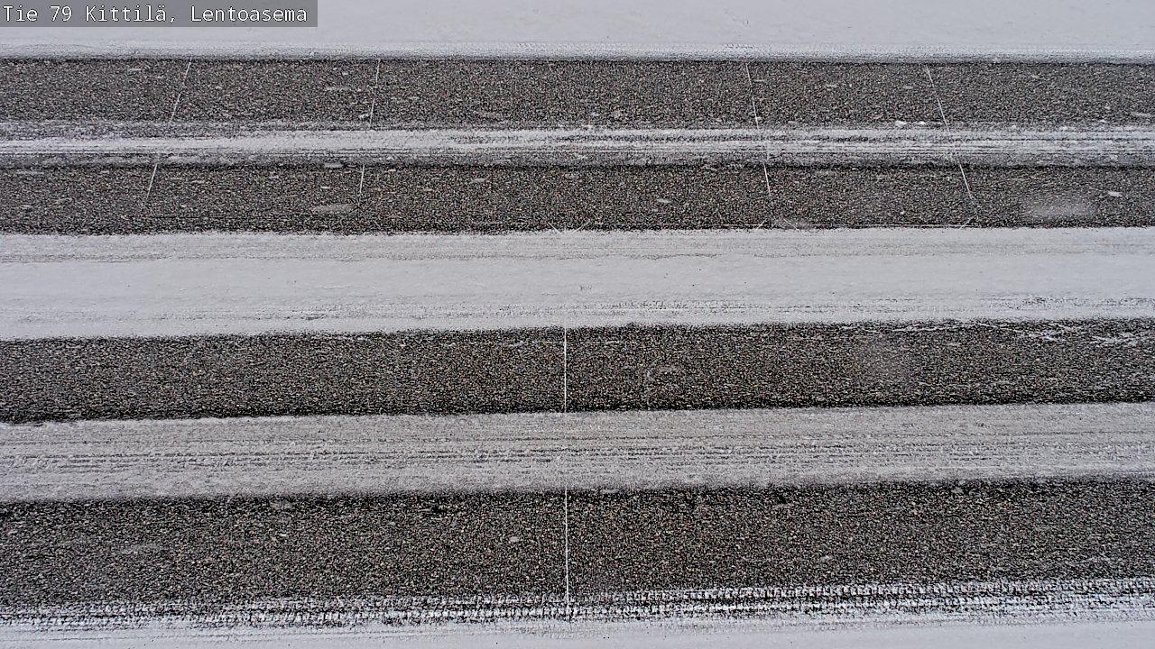Weather Camera Image Road 79 Kittilä, Lentoasema, Kittilä, Lappi