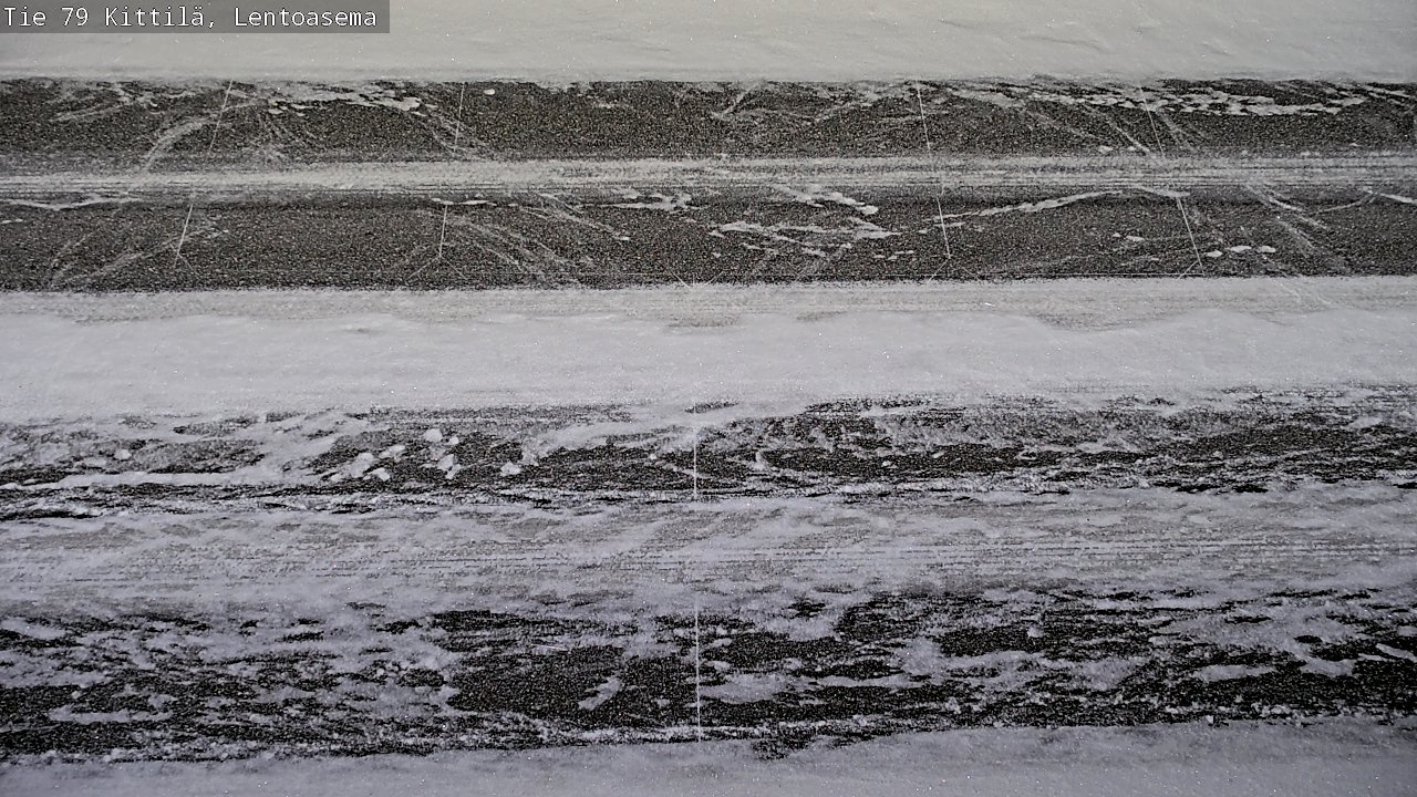 Weather Camera Image Road 79 Kittilä, Lentoasema, Kittilä, Lappi