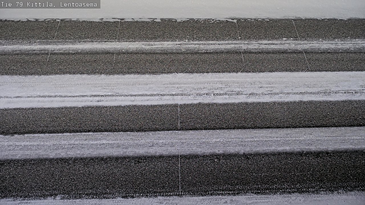 Weather Camera Image Road 79 Kittilä, Lentoasema, Kittilä, Lappi
