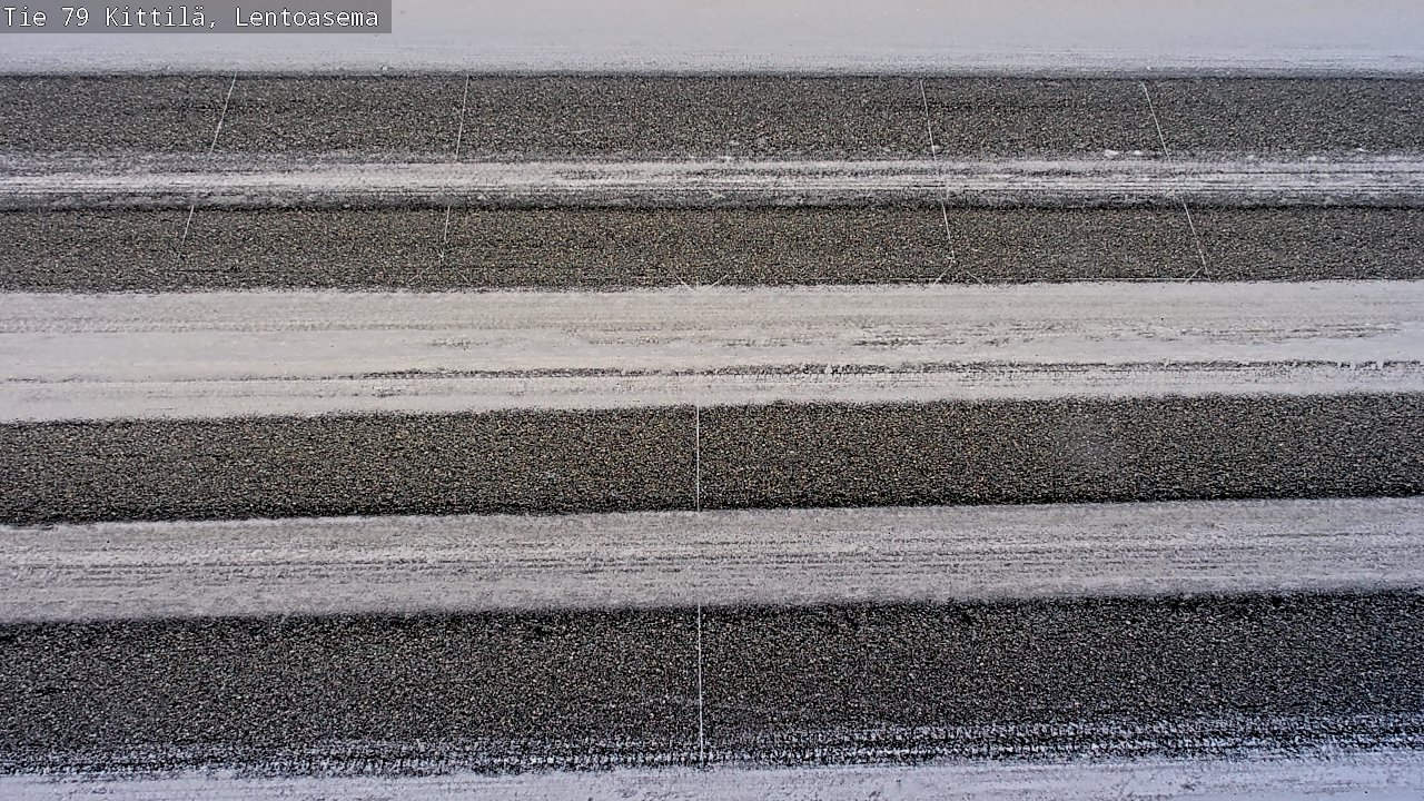 Weather Camera Image Road 79 Kittilä, Lentoasema, Kittilä, Lappi