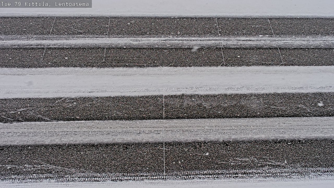 Weather Camera Image Road 79 Kittilä, Lentoasema, Kittilä, Lappi