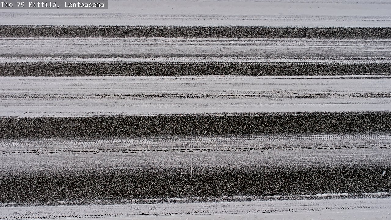 Weather Camera Image Road 79 Kittilä, Lentoasema, Kittilä, Lappi
