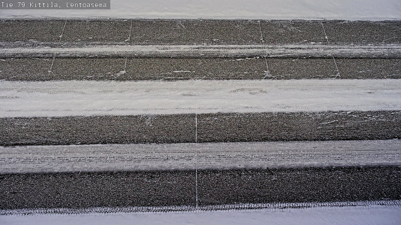 Weather Camera Image Road 79 Kittilä, Lentoasema, Kittilä, Lappi