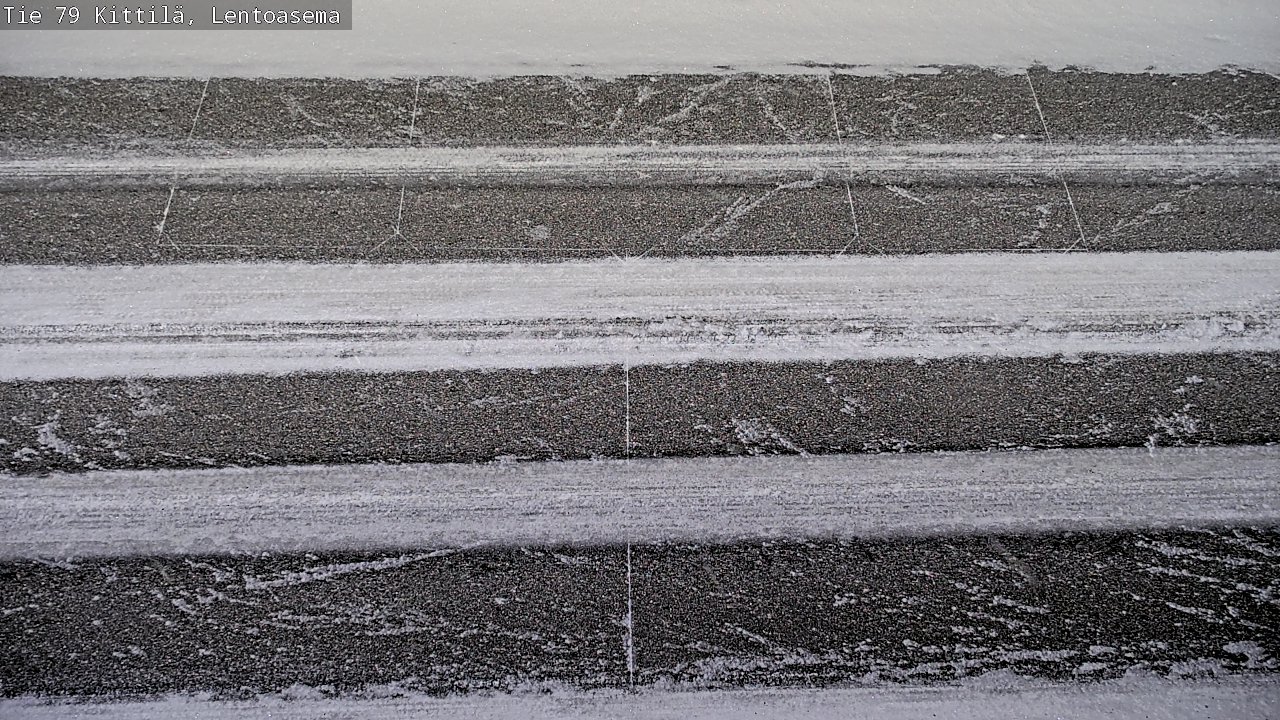 Weather Camera Image Road 79 Kittilä, Lentoasema, Kittilä, Lappi