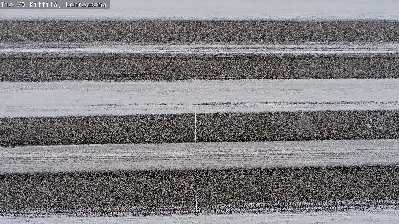 Weather Camera Image Road 79 Kittilä, Lentoasema, Kittilä, Lappi