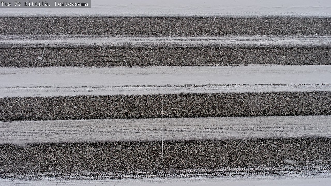Weather Camera Image Road 79 Kittilä, Lentoasema, Kittilä, Lappi