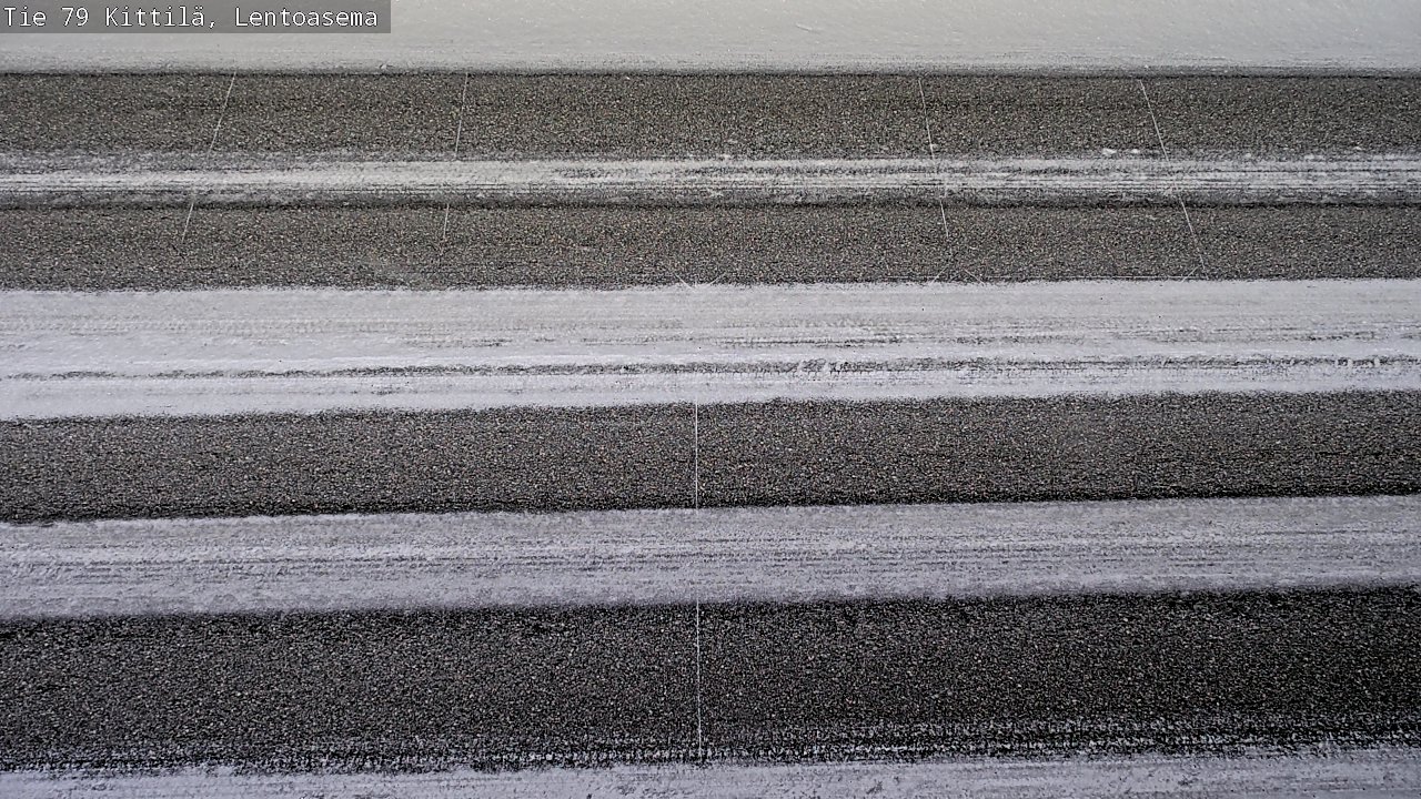 Weather Camera Image Road 79 Kittilä, Lentoasema, Kittilä, Lappi