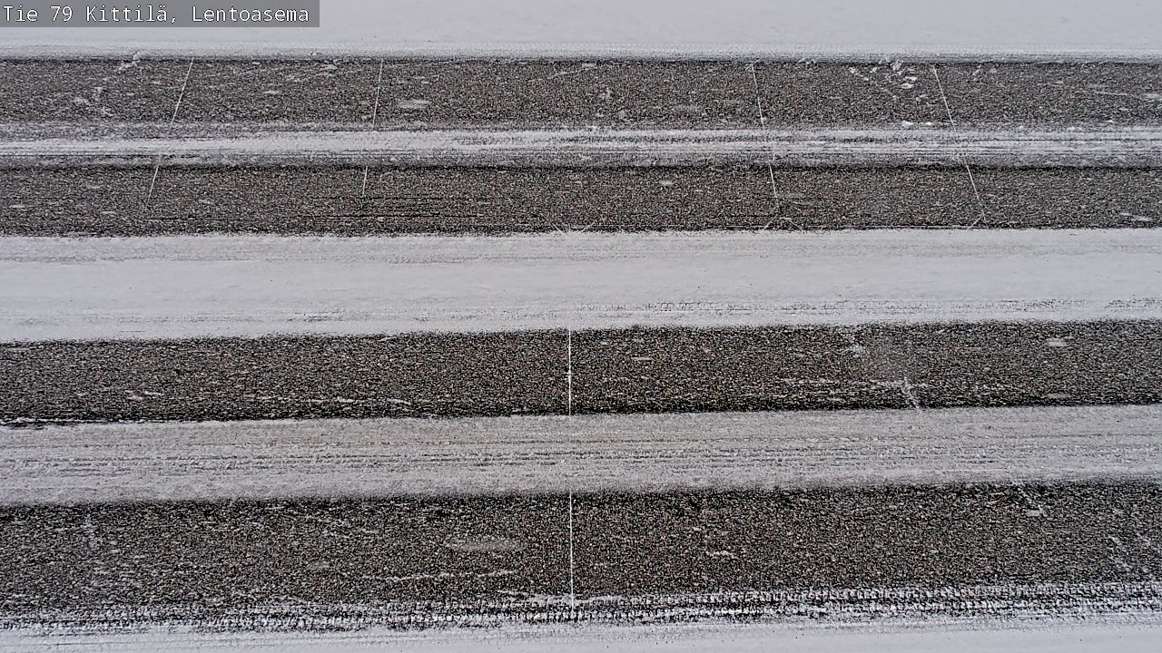 Weather Camera Image Road 79 Kittilä, Lentoasema, Kittilä, Lappi
