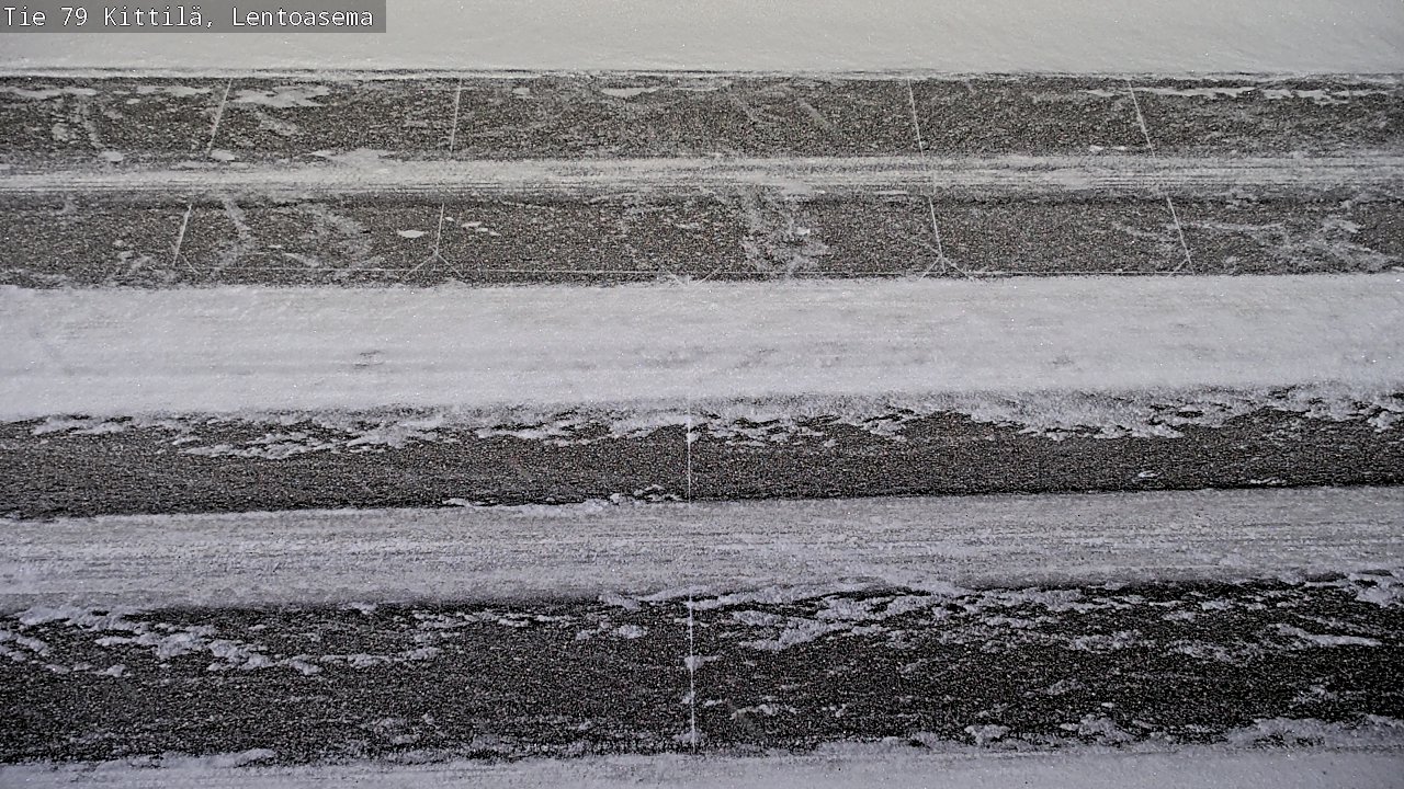 Weather Camera Image Road 79 Kittilä, Lentoasema, Kittilä, Lappi