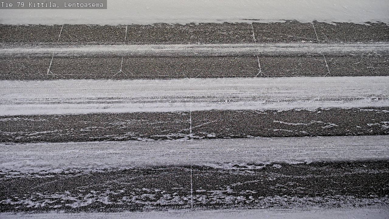 Weather Camera Image Road 79 Kittilä, Lentoasema, Kittilä, Lappi