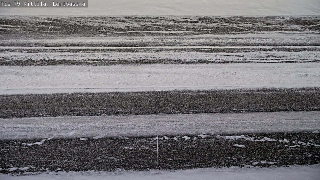 Weather Camera Image Road 79 Kittilä, Lentoasema, Kittilä, Lappi
