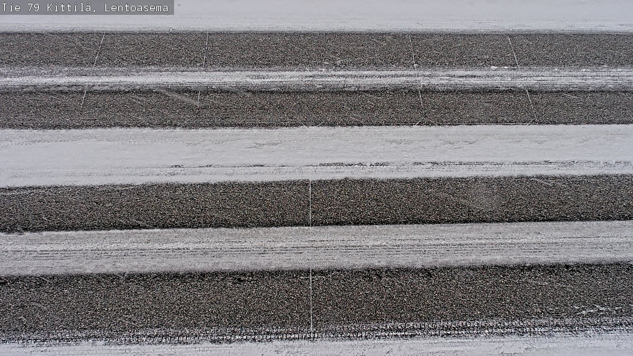 Weather Camera Image Road 79 Kittilä, Lentoasema, Kittilä, Lappi