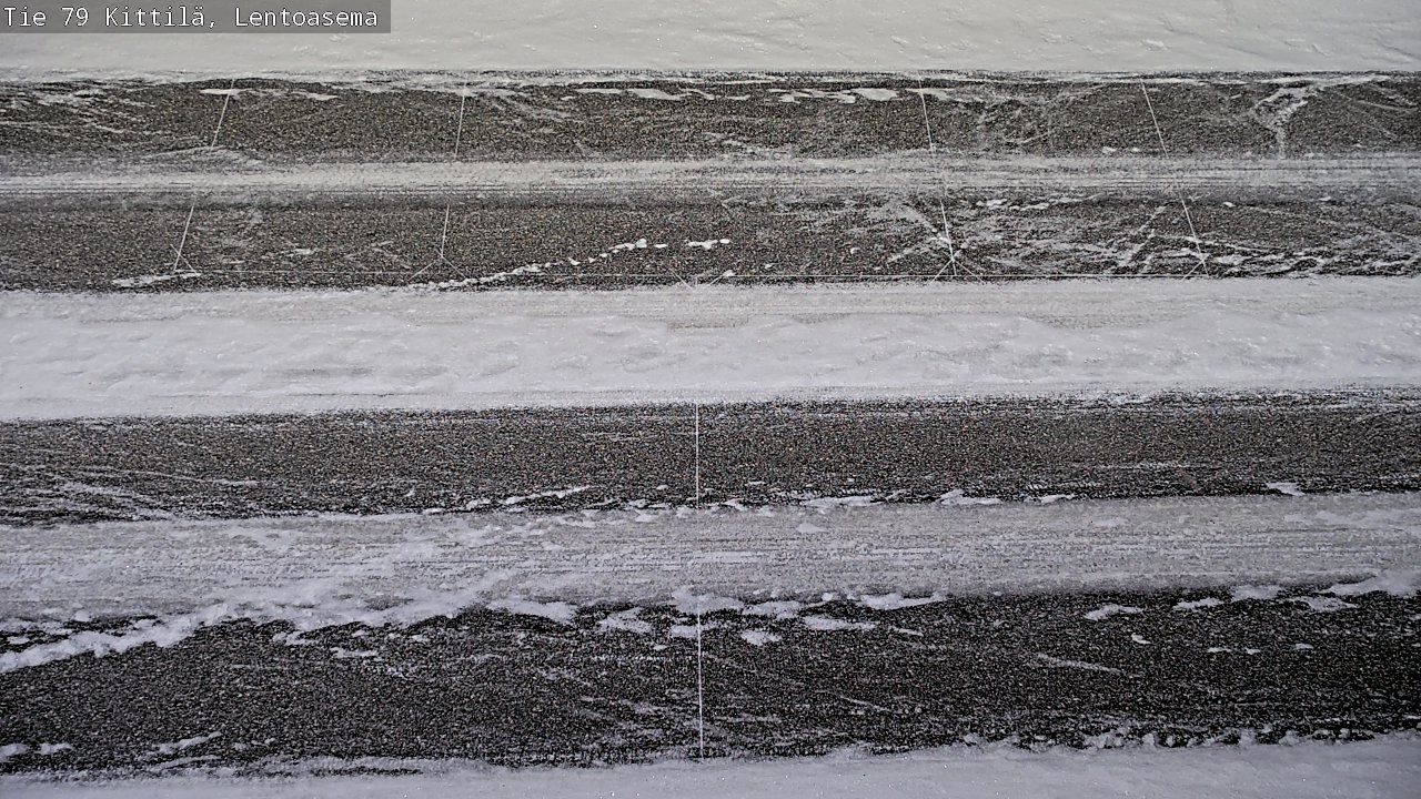 Weather Camera Image Road 79 Kittilä, Lentoasema, Kittilä, Lappi
