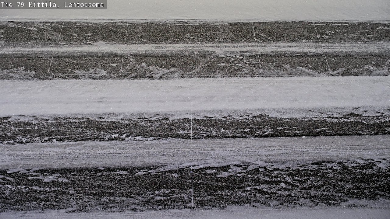 Weather Camera Image Road 79 Kittilä, Lentoasema, Kittilä, Lappi