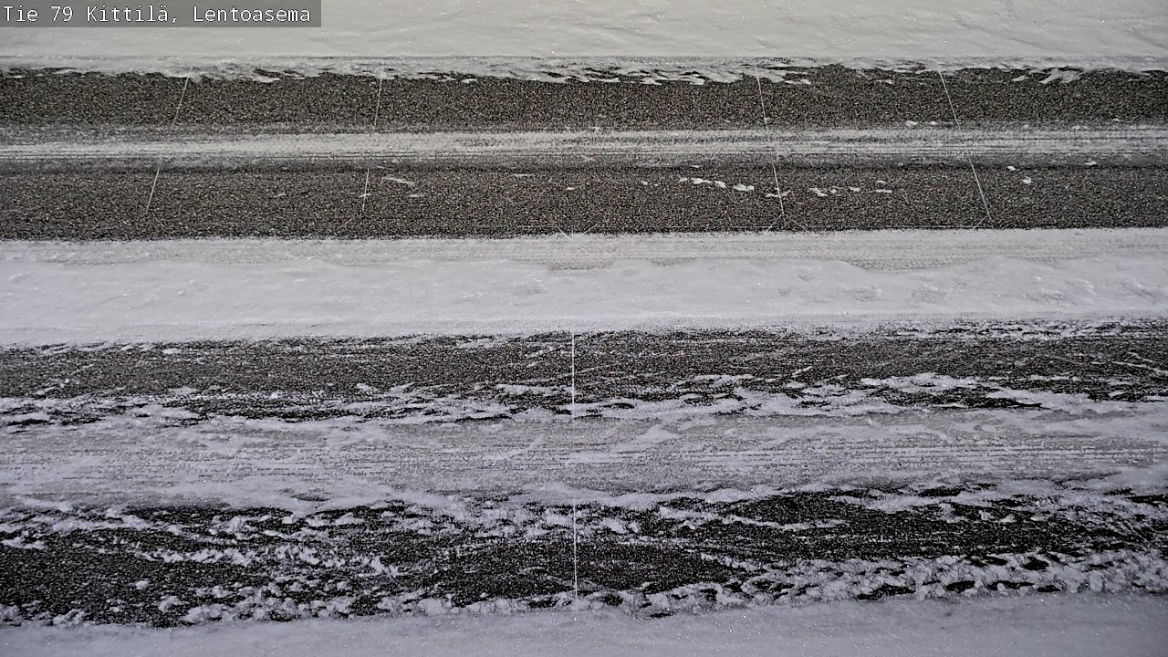 Weather Camera Image Road 79 Kittilä, Lentoasema, Kittilä, Lappi