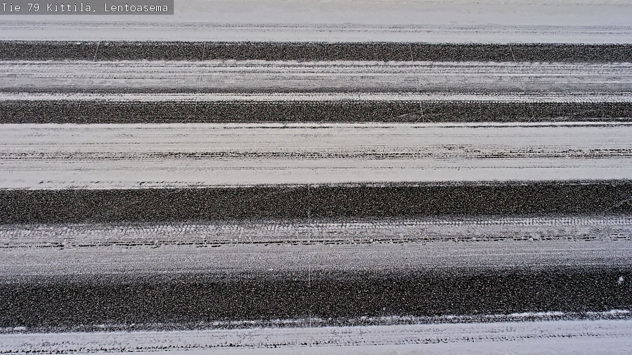 Weather Camera Image Road 79 Kittilä, Lentoasema, Kittilä, Lappi