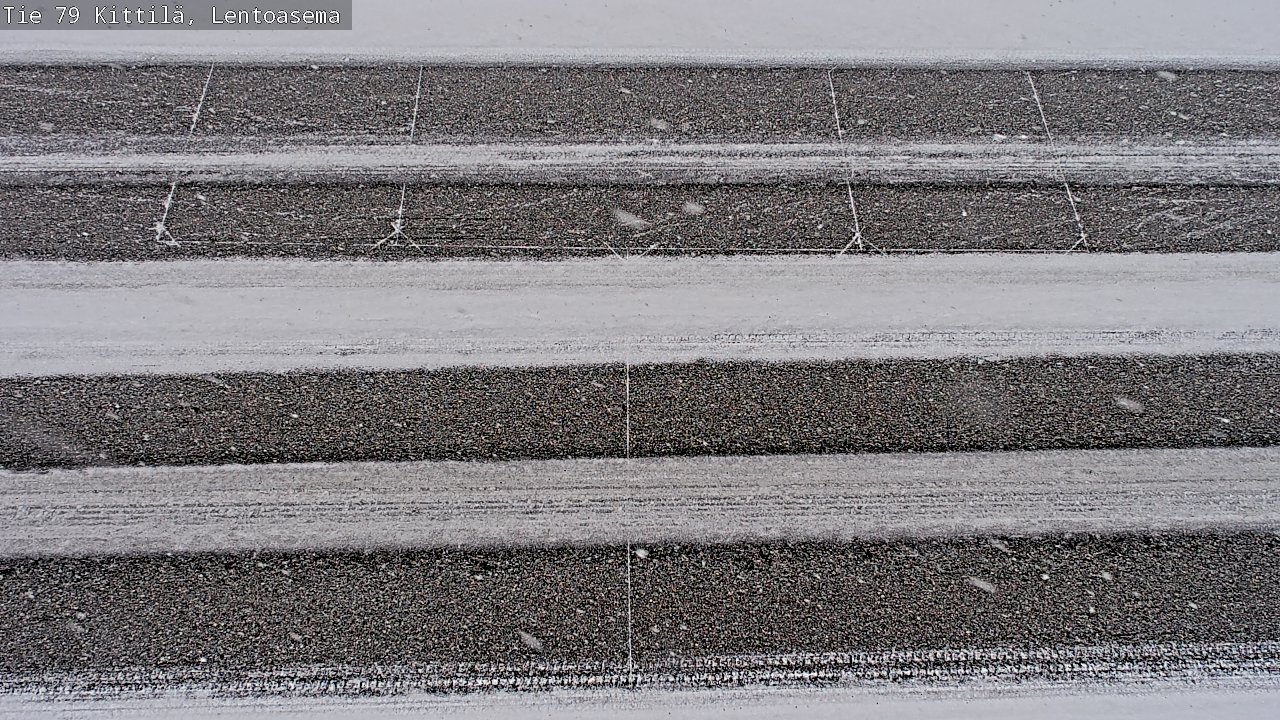 Weather Camera Image Road 79 Kittilä, Lentoasema, Kittilä, Lappi