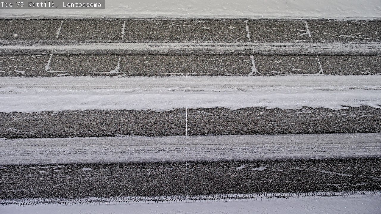 Weather Camera Image Road 79 Kittilä, Lentoasema, Kittilä, Lappi