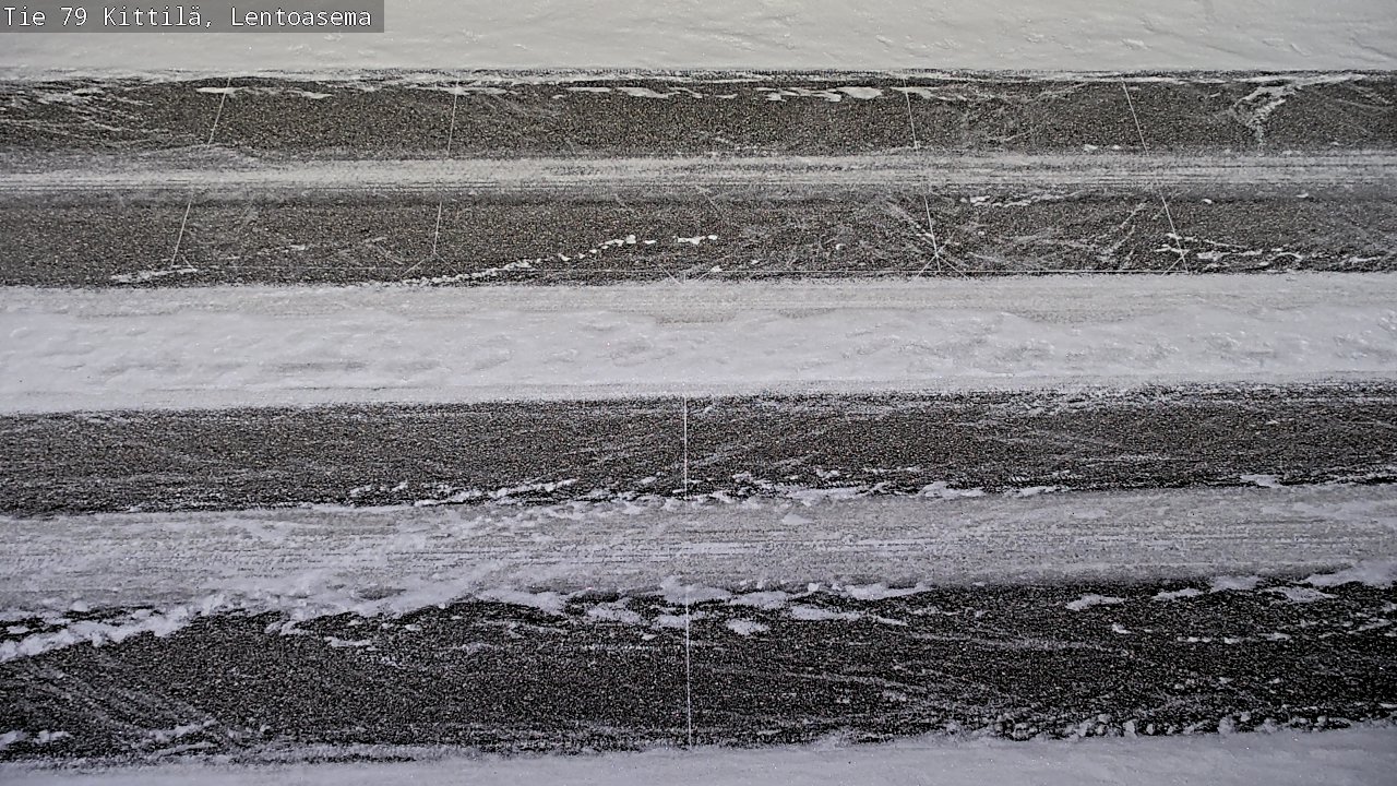 Weather Camera Image Road 79 Kittilä, Lentoasema, Kittilä, Lappi