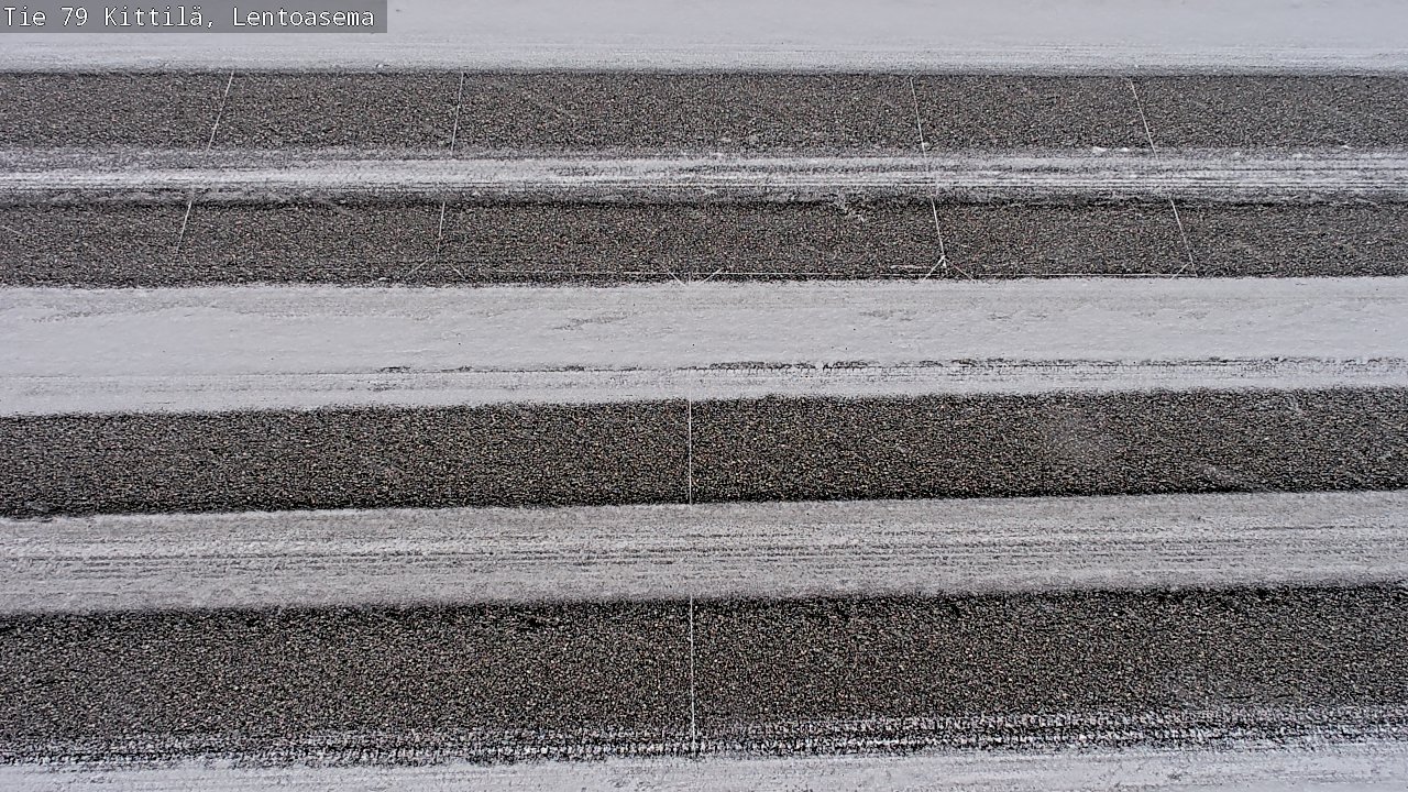 Weather Camera Image Road 79 Kittilä, Lentoasema, Kittilä, Lappi