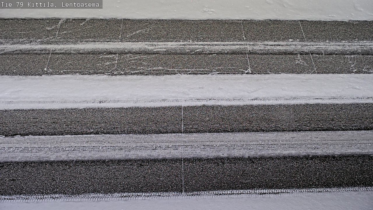 Weather Camera Image Road 79 Kittilä, Lentoasema, Kittilä, Lappi