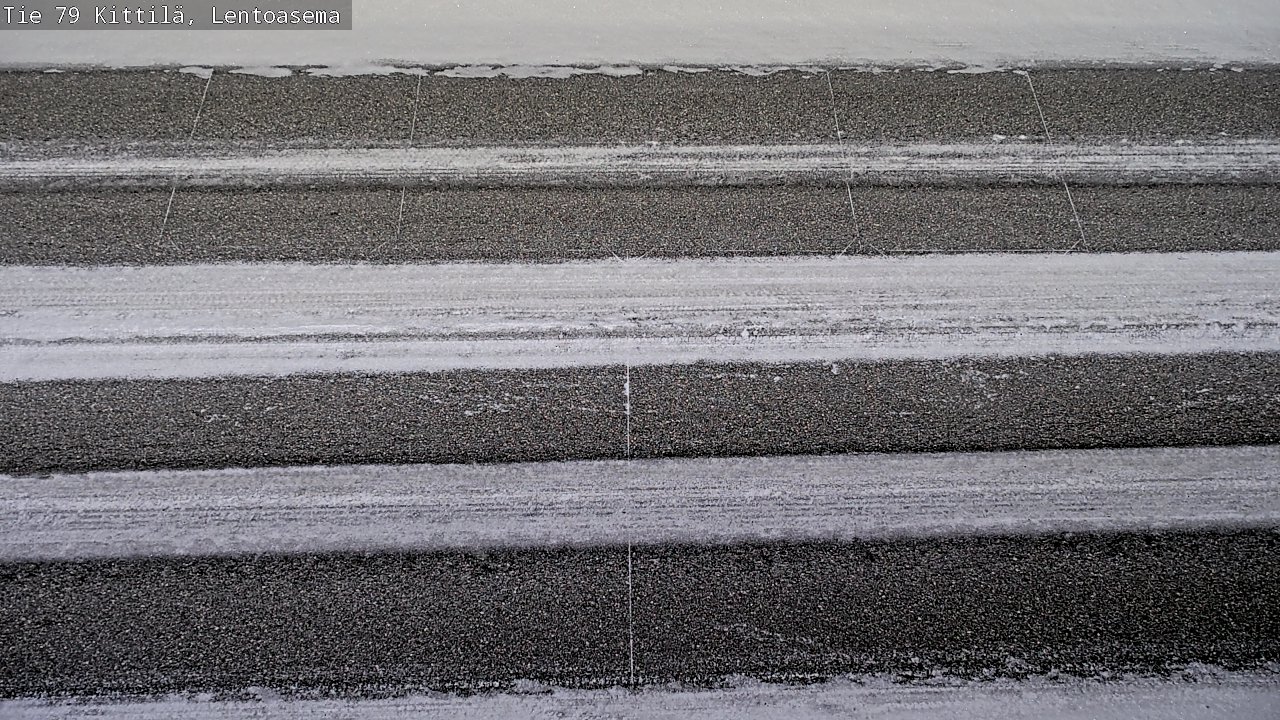 Weather Camera Image Road 79 Kittilä, Lentoasema, Kittilä, Lappi