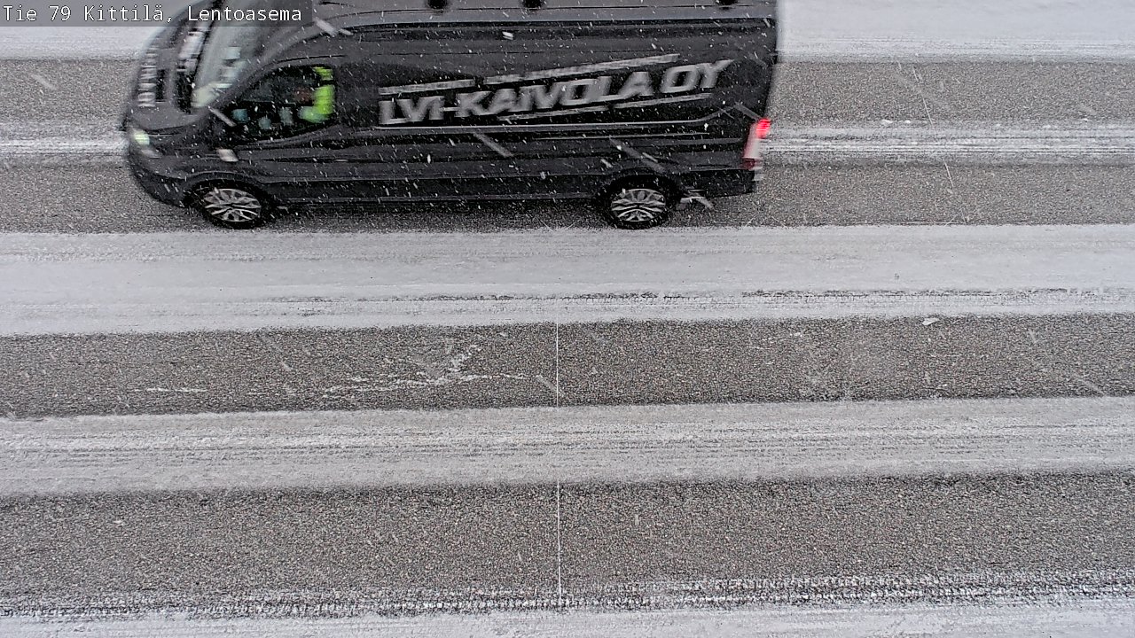 Weather Camera Image Road 79 Kittilä, Lentoasema, Kittilä, Lappi