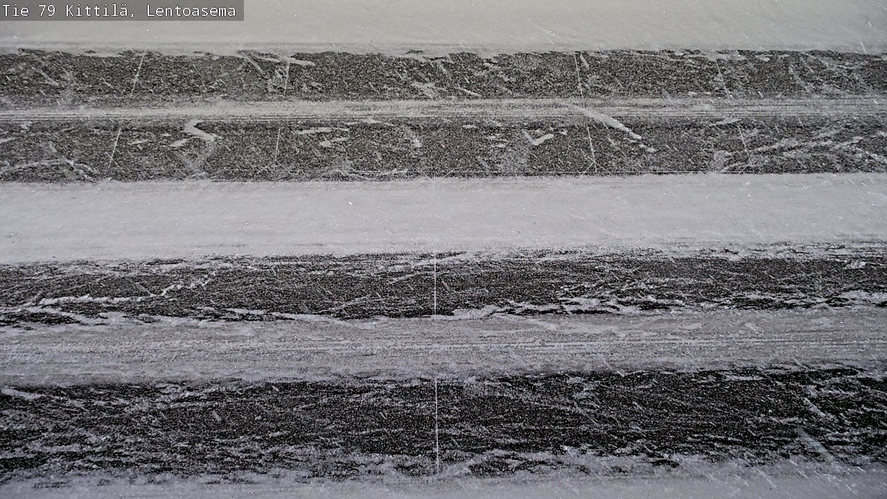 Weather Camera Image Road 79 Kittilä, Lentoasema, Kittilä, Lappi