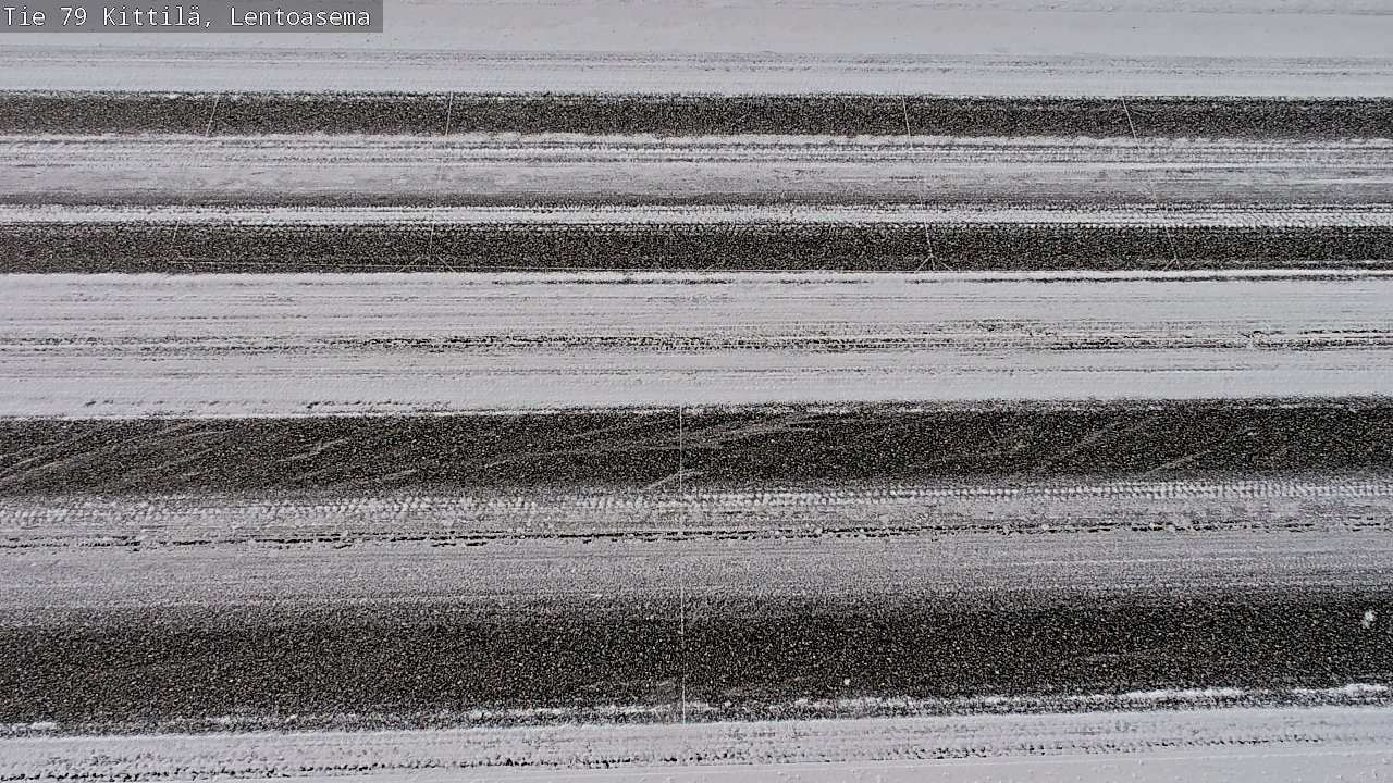 Weather Camera Image Road 79 Kittilä, Lentoasema, Kittilä, Lappi
