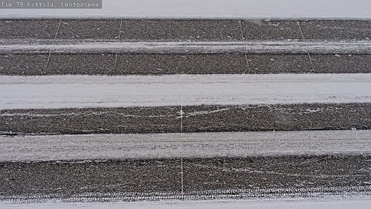 Weather Camera Image Road 79 Kittilä, Lentoasema, Kittilä, Lappi